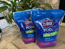 Swimming Pool Ph Up 4 Lb Raises Ph Protects against Eye & Skin Irritation LOT 2