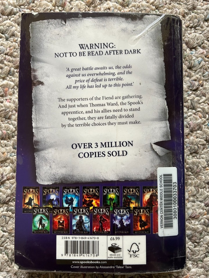 4 THE WARDSTONE CHRONICLES SPOOKS SERIES JOSEPH DELANEY APPRENTICE