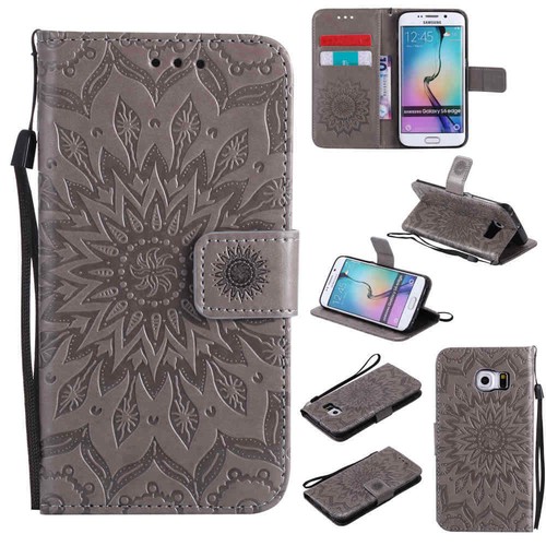 For Samsung Galaxy S7 S8 S9 S10 Plus Leather Wallet Card Holder Flip Case Cover - Picture 5 of 20