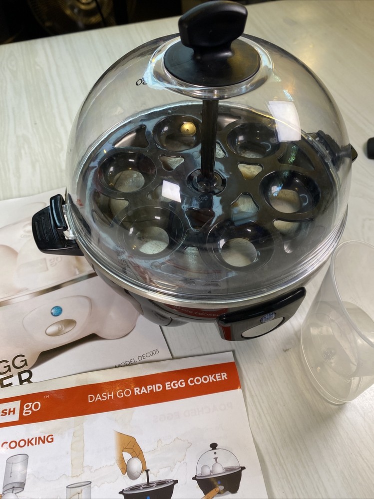 Dash Rapid Egg Cooker 6 Egg Capacity Electric Hard Boiled Egg Maker