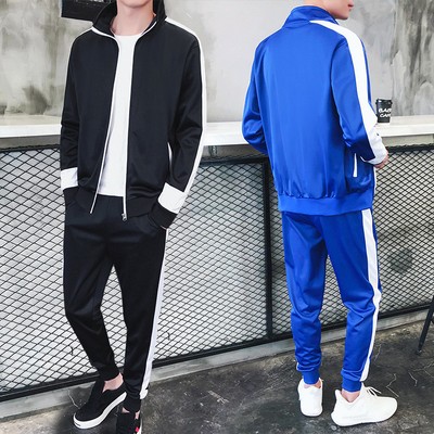mens slim fit jogging suits