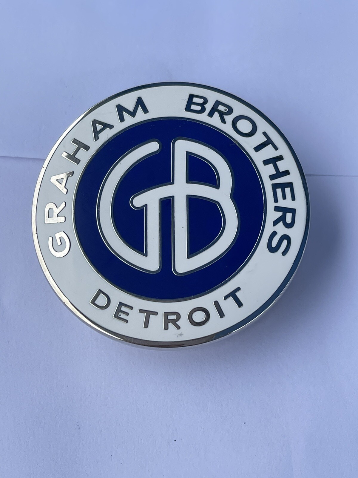 Graham Brothers Radiator Emblem Badge