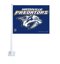 NHL Heavy Duty 11 X15 NASHVILLE - PREDATORS CAR FLAG