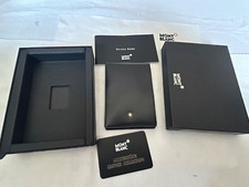 Montblanc Leather Notebook/wallet-Mint