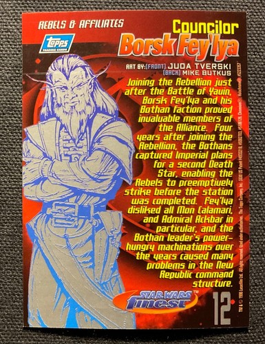 Star Wars Finest 1996 Topps Chromium Trading Cards + Refractor & Chase - Singles - Picture 25 of 358