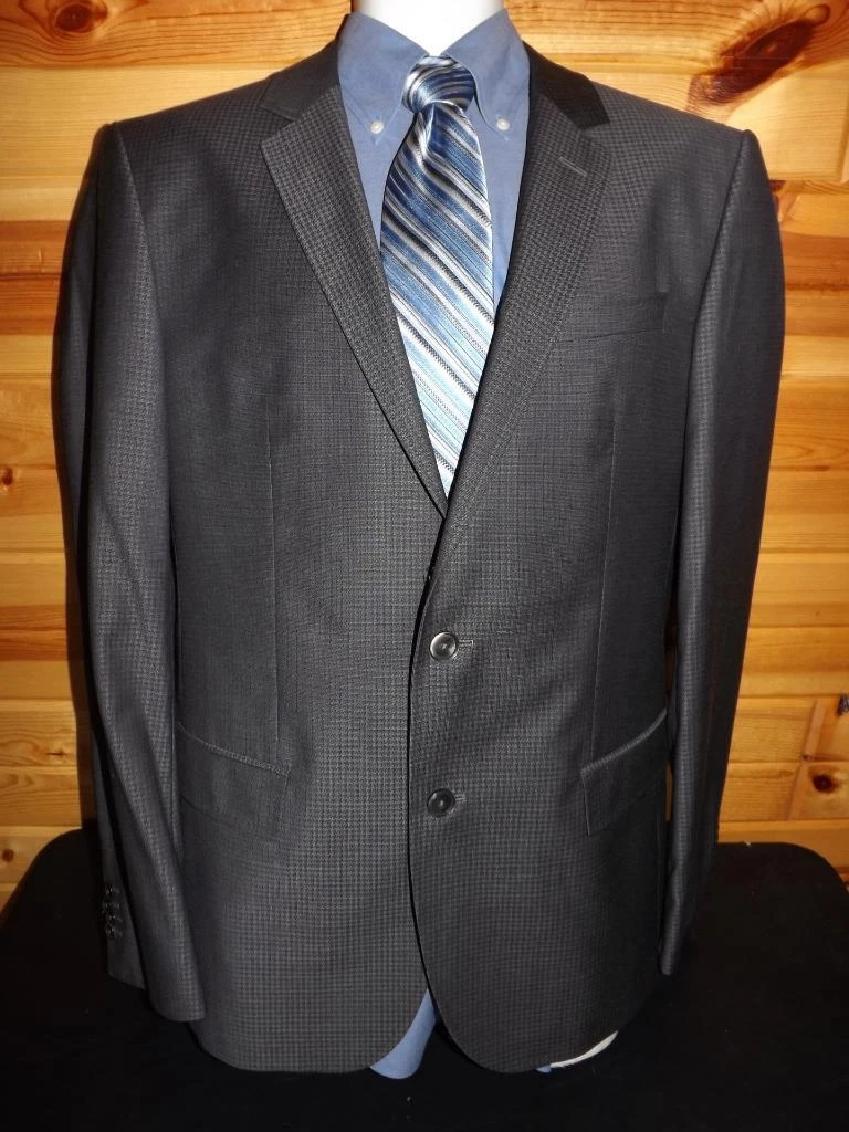 HUGO BOSS AG DIESELSTRASSE 12 Sz 42R GRAY WOOL JACKET BLAZER eBay
