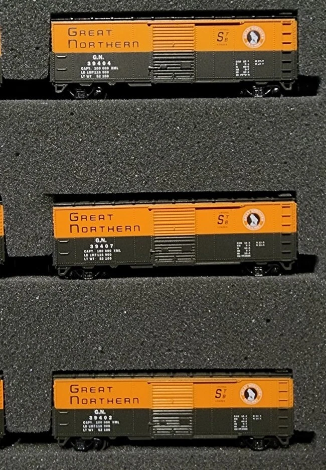 Con-Cor N Scale Special Merchandise "Loader Cars" Add on Set Great Northern - Image 2 of 4