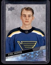2020-21 Upper Deck Young Guns Joel Hofer Rookie #702 St. Louis Blues