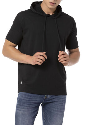 Redbridge Herren T-Shirt Basic Hooded Shirt mit Kapuze Baumwolle