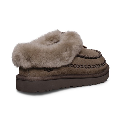 ZAPATILLAS UGG TASMAN ALPINO NOGAL GAMUZA PIEL DE OVEJA CONFORT MUJER TALLA US 9 NUEVAS - Imagen 3 de 5