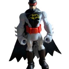 Batman Power Attack Batcopter Figure, D.C Mattel 2013 White Red 4  