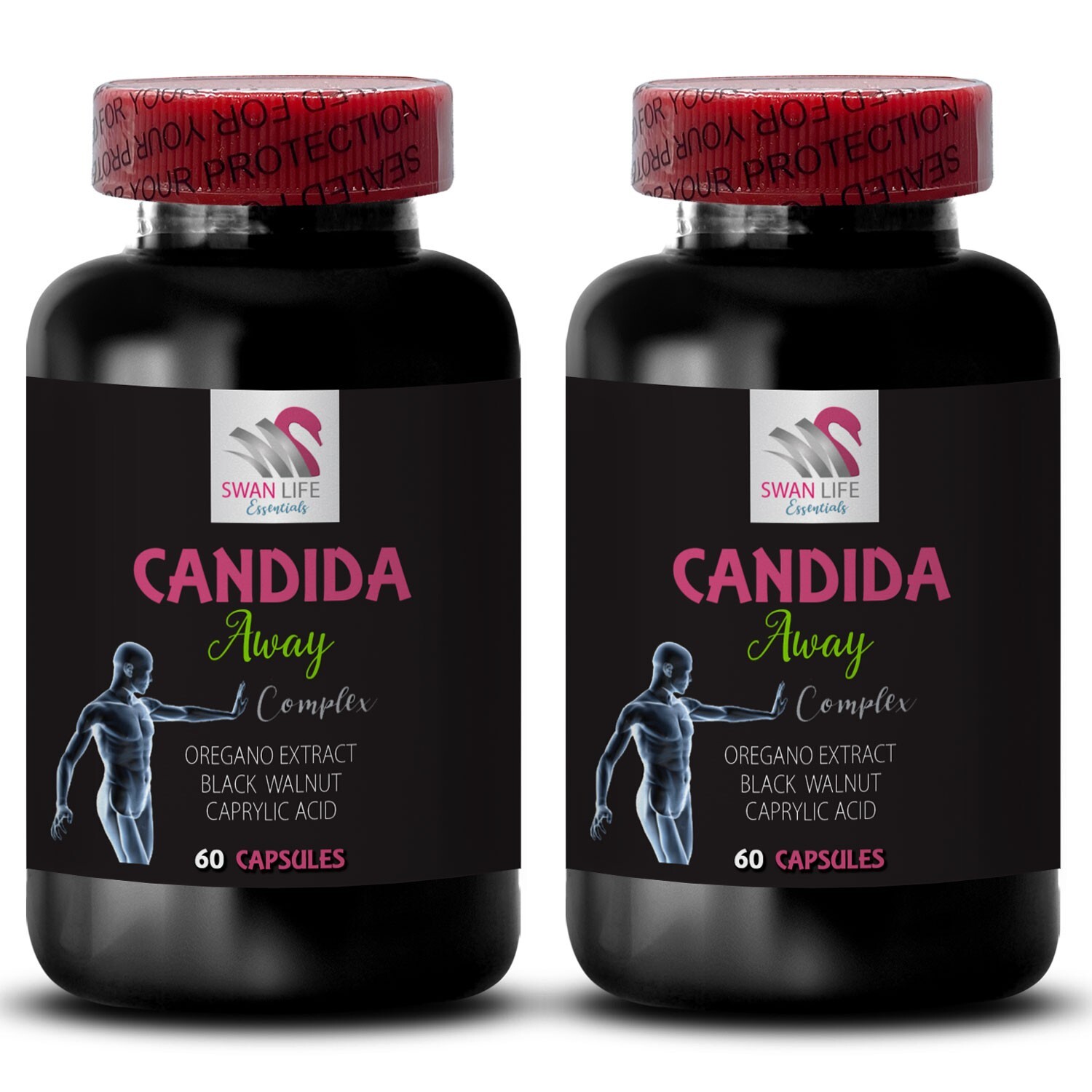 Candida Rash Powder Black Walnut Hull for parasites - CANDIDA AWAY COMPLEX - Oregano Leaf ...