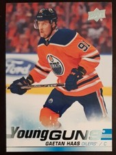 2019 - 2020 Upper Deck Gaetan Haas Young Guns #232 Hockey Card