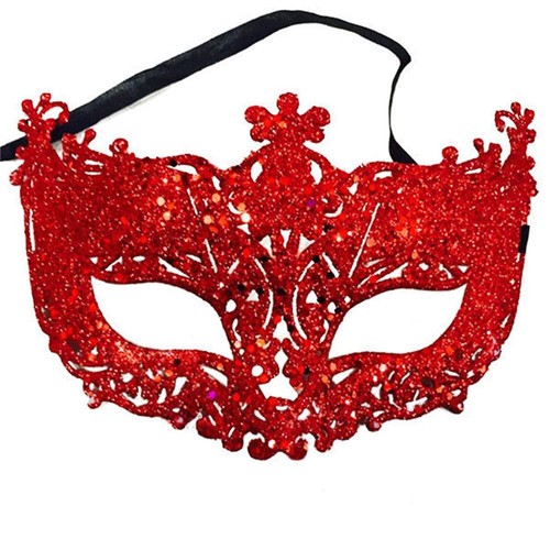 Glitter Sequins Halloween Masquerade Mask Party Mask Fancy Dress Carnival - Picture 5 of 18