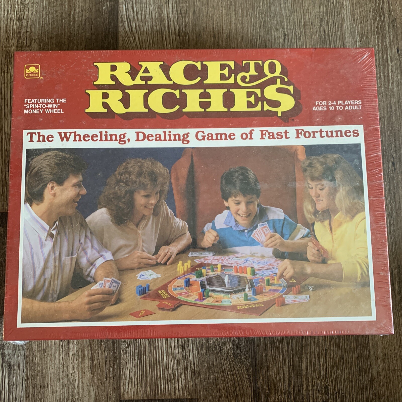 NEW IN BOX - SEALED Race to Riches Game BY Golden 1989 Western Publishing  33500042492 | eBay