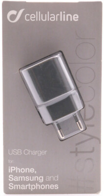  USB Ladenetzteil Für iphone Cellularline Adapter Ladegerät Tablet  Samsung 629