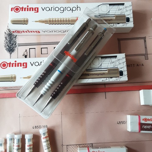 rotring variograph Konvolut und rotring T slide