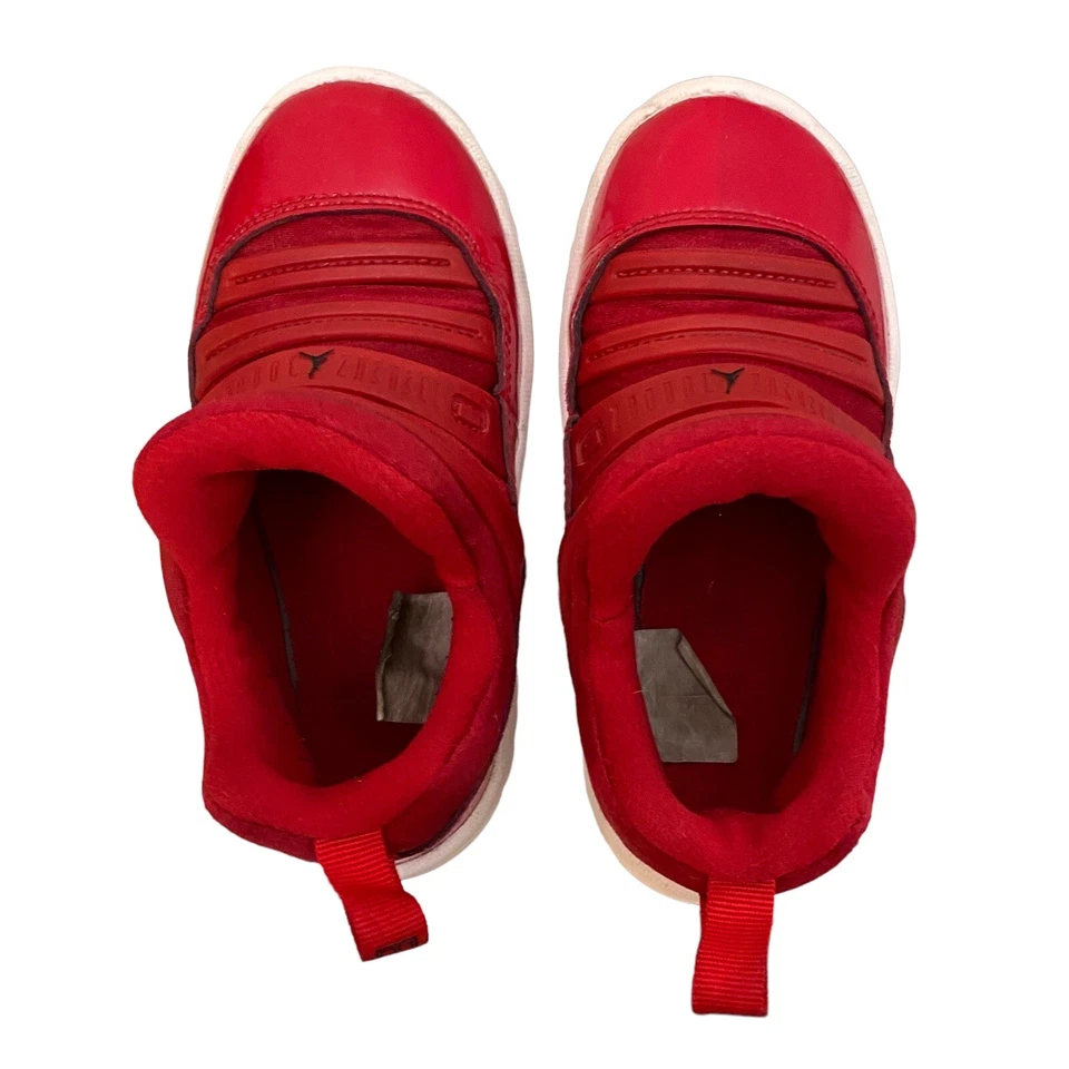 Air Jordan 11 Retro Little Flex TD Talla 9c BQ7102-623 Gimnasio Rojo Tenis Zapatos Foto 3 de 4