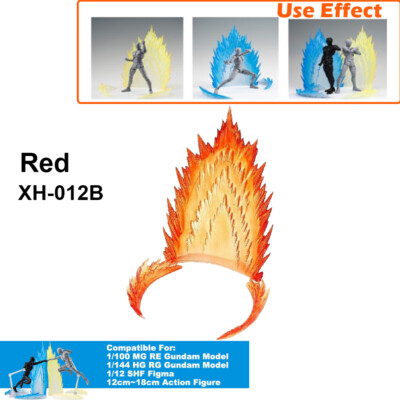 For 1/12  Action SHF Figma Figure Model Stand Holder Tamashii Effect Impact