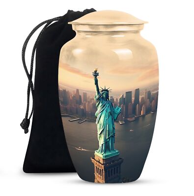 Statue Of Liberty Memorial Urns For Human Ashes Woman Large Urn For Adult