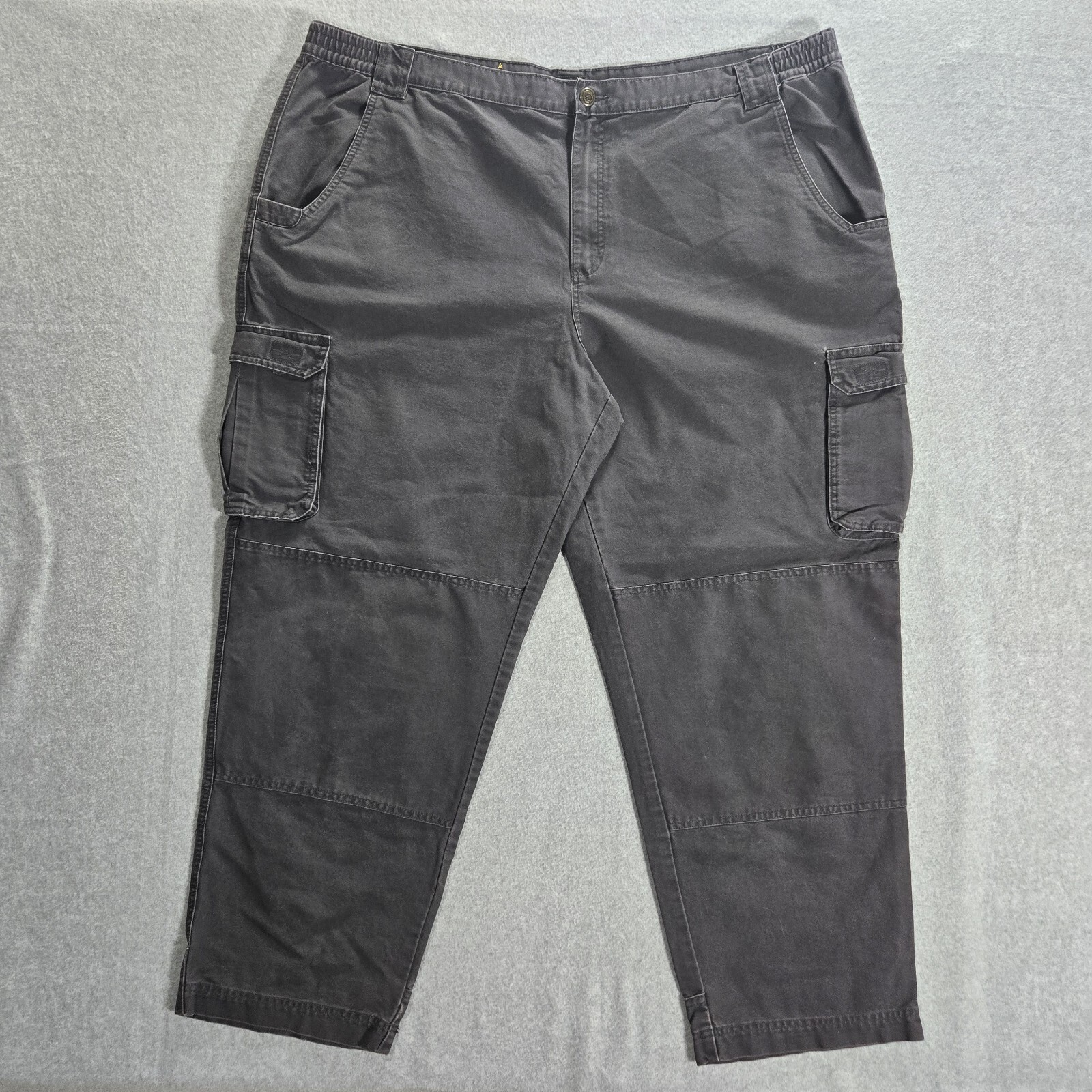 Cabelas Cargo Pants Mens Hunting Hiking Outdoor Gray Size 48X31 Khaki Cotton-image