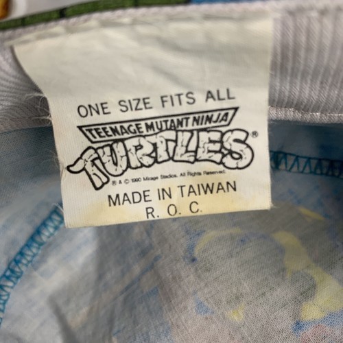 1990 Teenage Mutant Ninja Turtle Hat Kids Rare - Picture 10 of 10