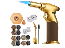 Cocktail Smoker Kit with Torch, Old Fashioned Cocktail Kit with 6 Flavors Wood