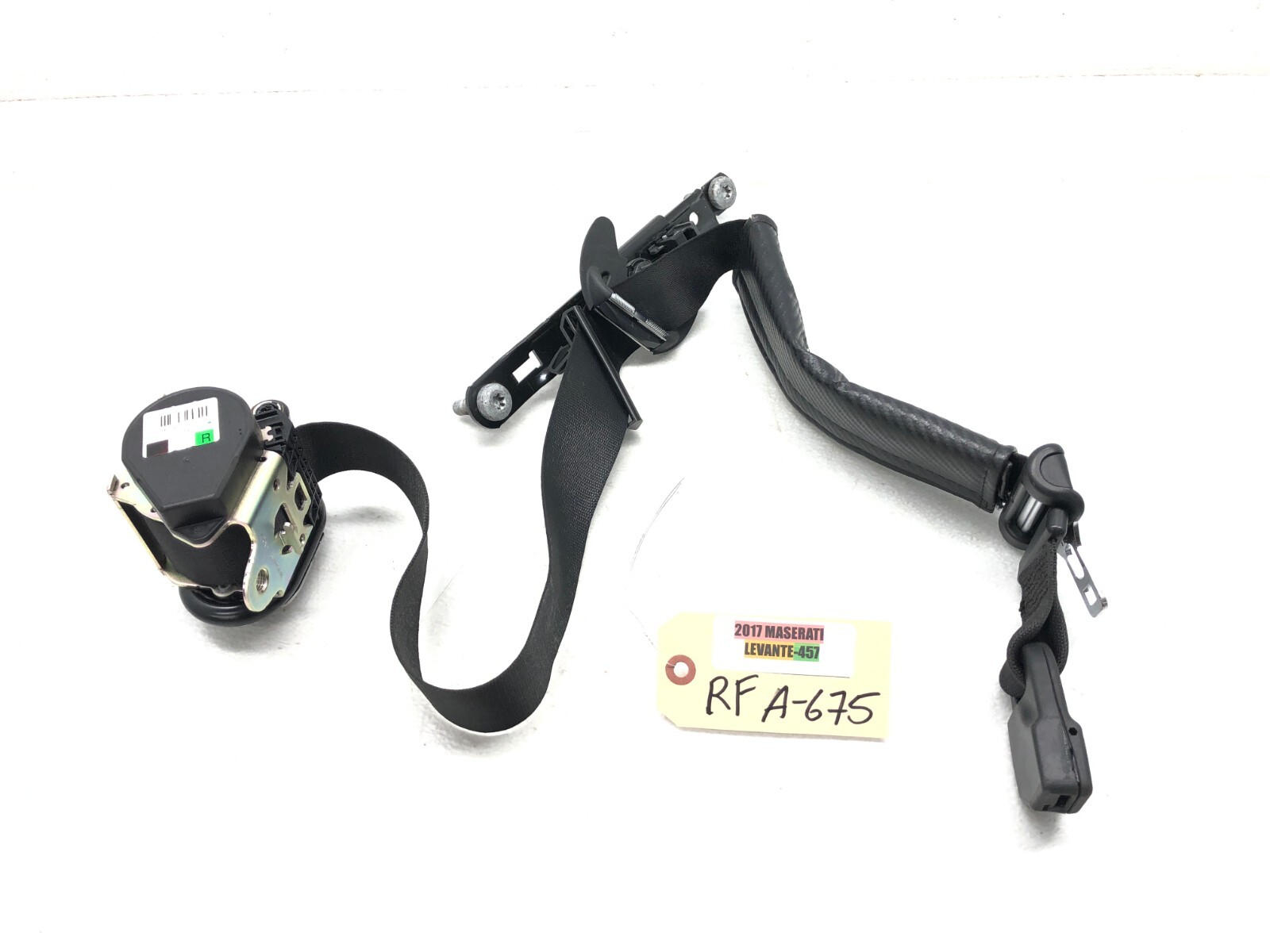 2017-2020 MASERATI LEVANTE RIGHT PASS FRONT SEATBELT SEAT BELT RETRACTOR OEM