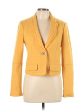 Millard Fillmore Women Yellow Wool Coat L