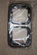 Busch & Jäger Duro 2000 LX in Graphit / Silber 2-fach Rahmen senkrecht - NEU