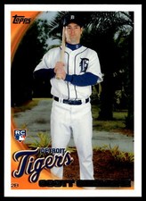 2010 Topps #513 Scott Sizemore Rookie Detroit Tigers
