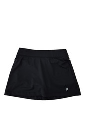 Prince Skort Girls Small Black Tennis Match Core NEW