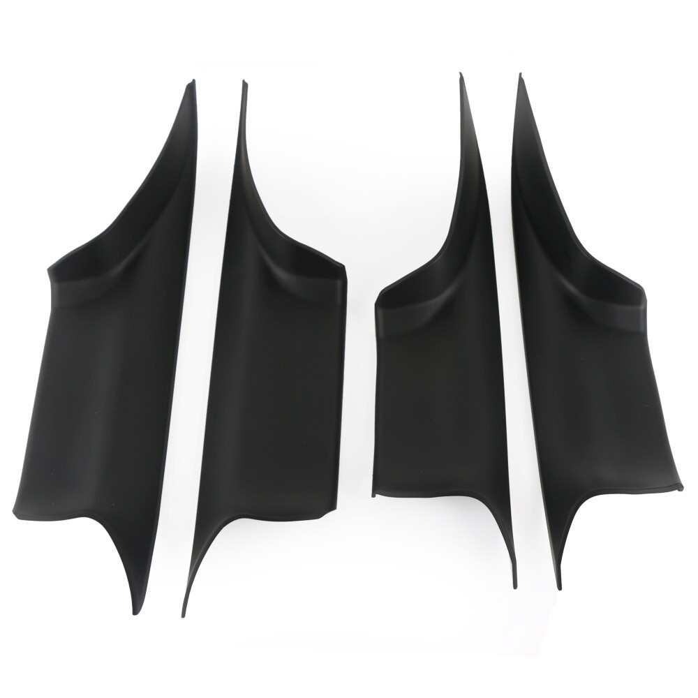 For BMW F01 F02 7 Series 08-15 Interior Inner Door Handle Pull Trim Cover Black
