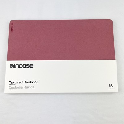 Incase Textured Hardshell Case NanoSuede for MacBook Pro 15'' Thunderbolt -Pink  