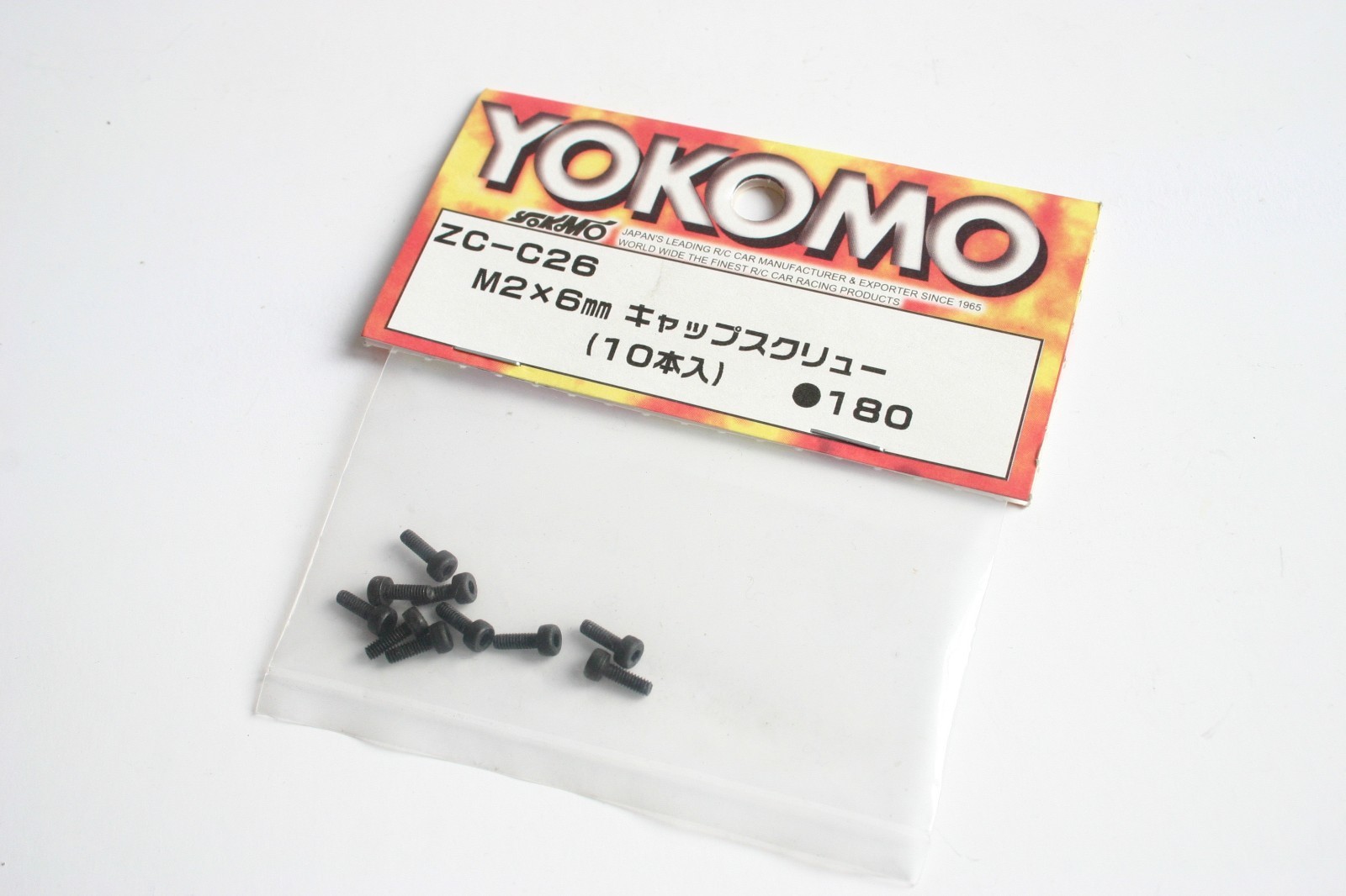 Yokomo M2 x 6mm Cap Head Screws - ZC-C26