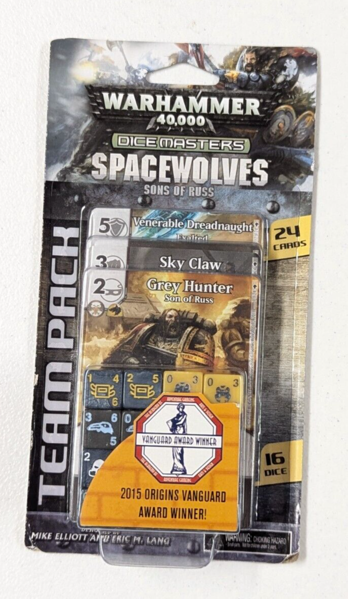 Dice Masters Warhammer 40K Space Wolves Sons of Russ Team Pack Sealed New