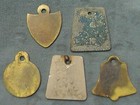 Detroit Dog License Lot 5 Tags 1941 1946 1947 1948 1949  Michigan Arts & Crafts — photo 2