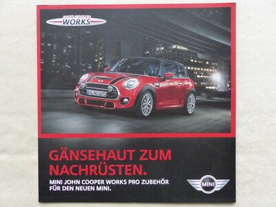 Mini JCW John Cooper Works Pro Accessories Brochure Brochure 2015