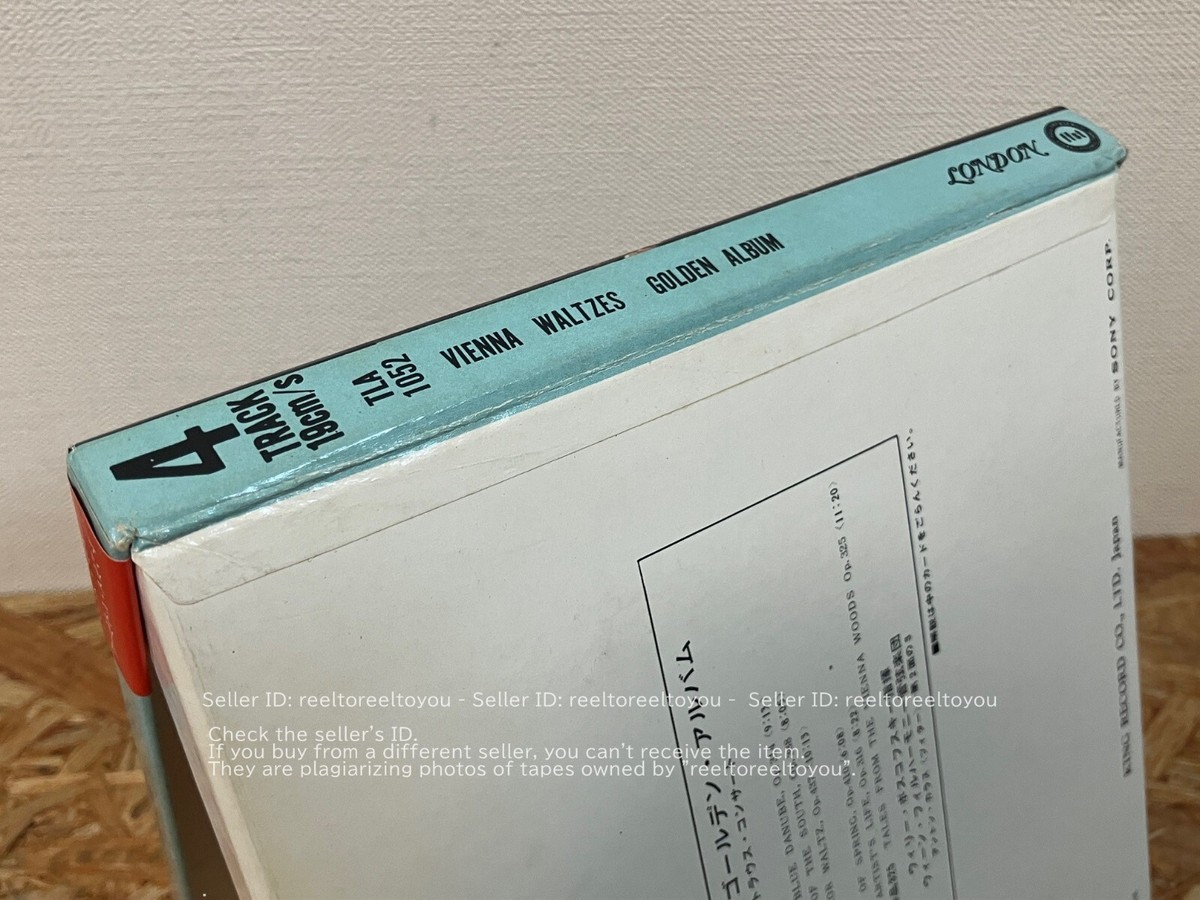 その他 Reel Tape Vienna Waltzes Golden Album TLA1052 LONDON /00390 Reel Tape VIENNA WALTZES Golden Album TLA1052 LONDON JAPAN