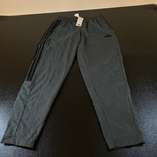 Adidas Track Pants 3-Stripe Lightweight Gym Athletic Mens Medium 30x29.5" NWT