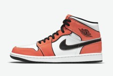 Size 9 - Air Jordan 1 SE Mid Turf Orange for sale online | eBay