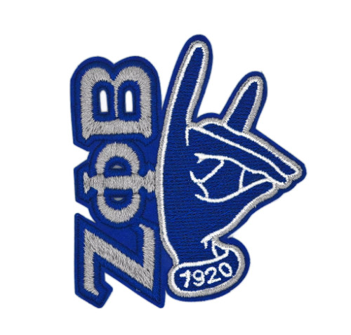 ZETA PHI BETA - Sorority - 1920 - HAND SYMBOL - Embroidered Iron-On/Sew-On Patch