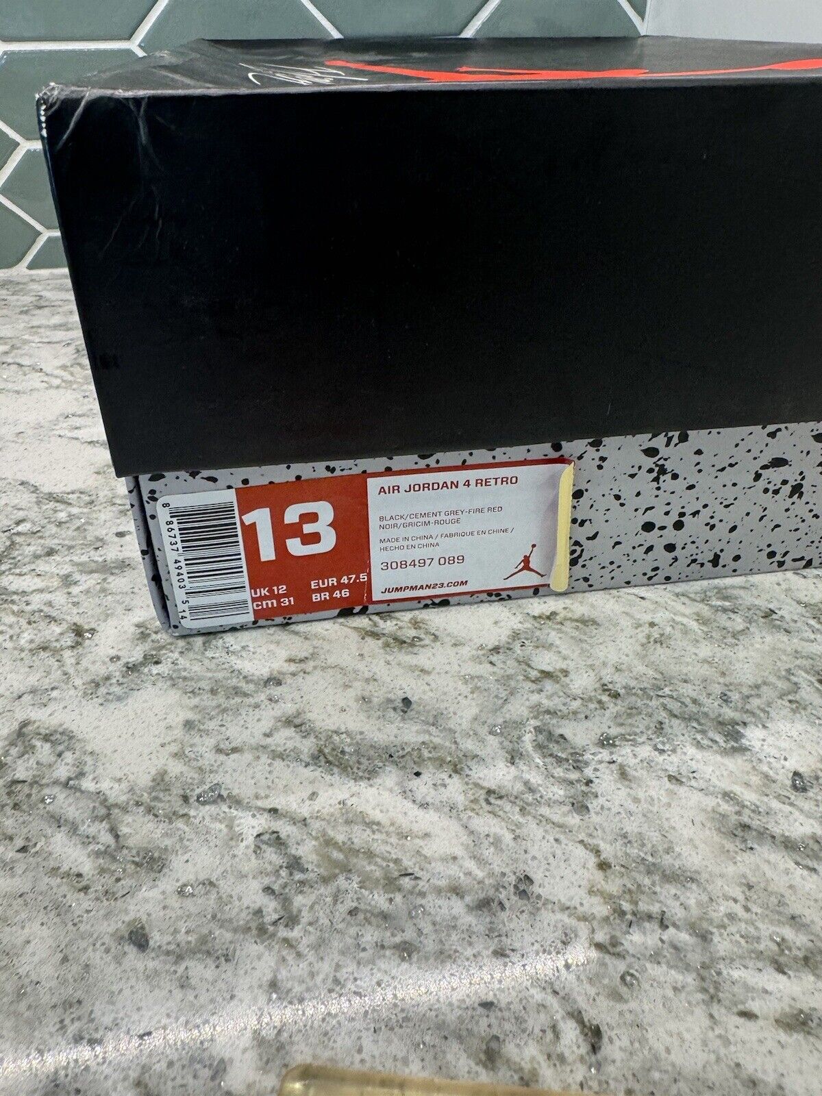 Size 13 - Jordan 4 Retro bred release 2012 - image 3