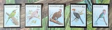 TIMBRE STAMP 5 NAMIBIE Y&T#824-28 OISEAU BIRD NEUF**/MNH-MINT 1997 ~F47