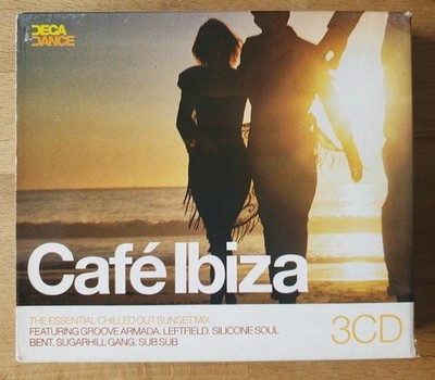 CAFE IBIZA / Leftfield Schiller Bent Boxsaga Beatless Armada Cymande .../3CD/