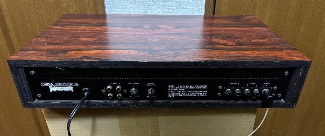 【定価107,800円・美品】LUXMAN T-300X　 FM専用チューナー LUXMAN T-300X ラックスマン FMチューナー - J 0 Yahoo!オークション 1
