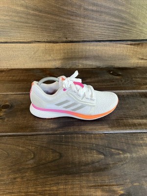 Adidas Edge Lux 4 White Sneakers Running Shoes Women Size 8 S42497