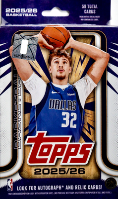 【希少】ジェフ・マキニス NBAカード 1/750 ファーストナンバー 2025/26 Topps Basketball Hanger Box – 59 Cards – Diamante Foils