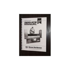 Winona Van Norman Model Sm5000 Surfacer Manual