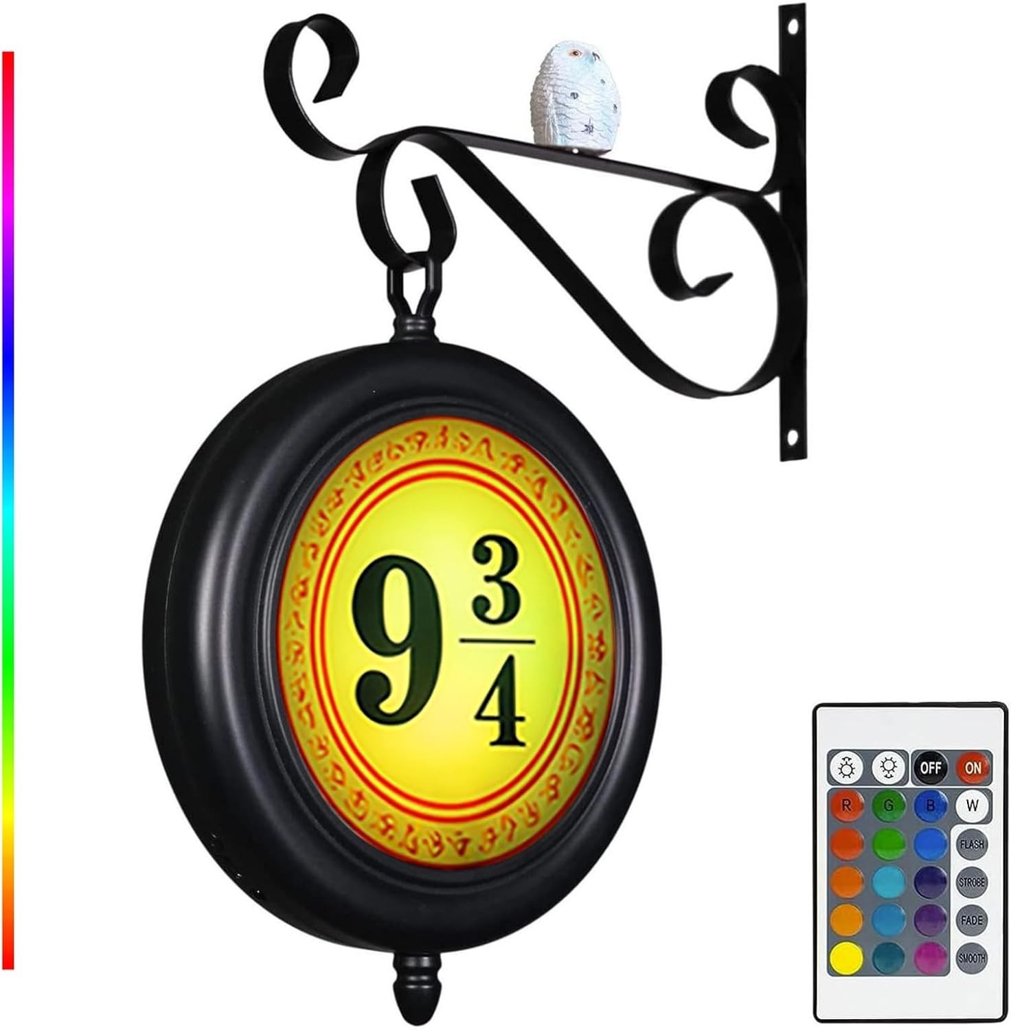New Harry Potter Hanging 9 3/4 Night Light Wall Light Decoration Lamp